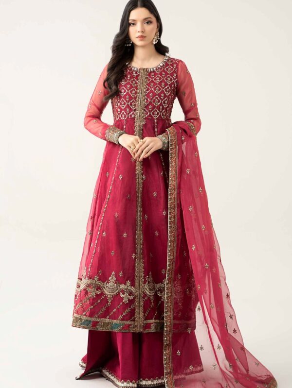 3 Piece Embroidered Suit | SF-EF23-16R1