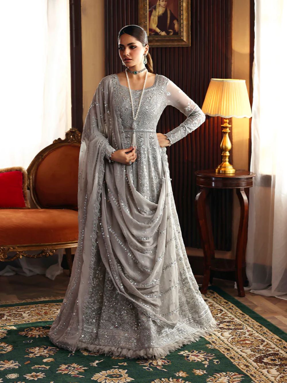 Gulaal | Sheyza SKU:D-28 | Luxury Pret | Ready to wear - Image 5