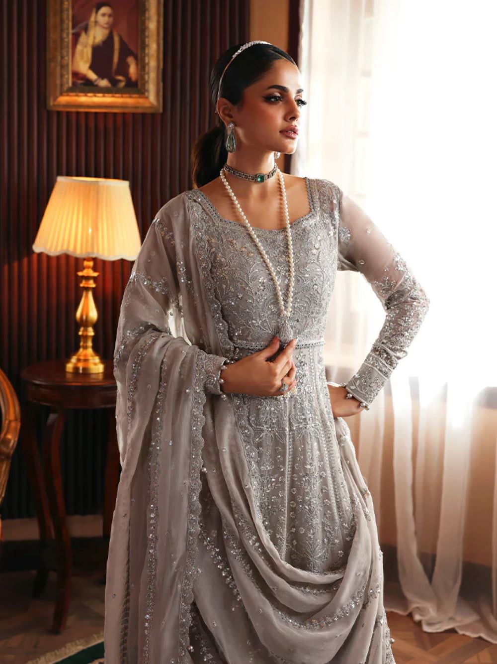 Gulaal | Sheyza SKU:D-28 | Luxury Pret | Ready to wear - Image 6
