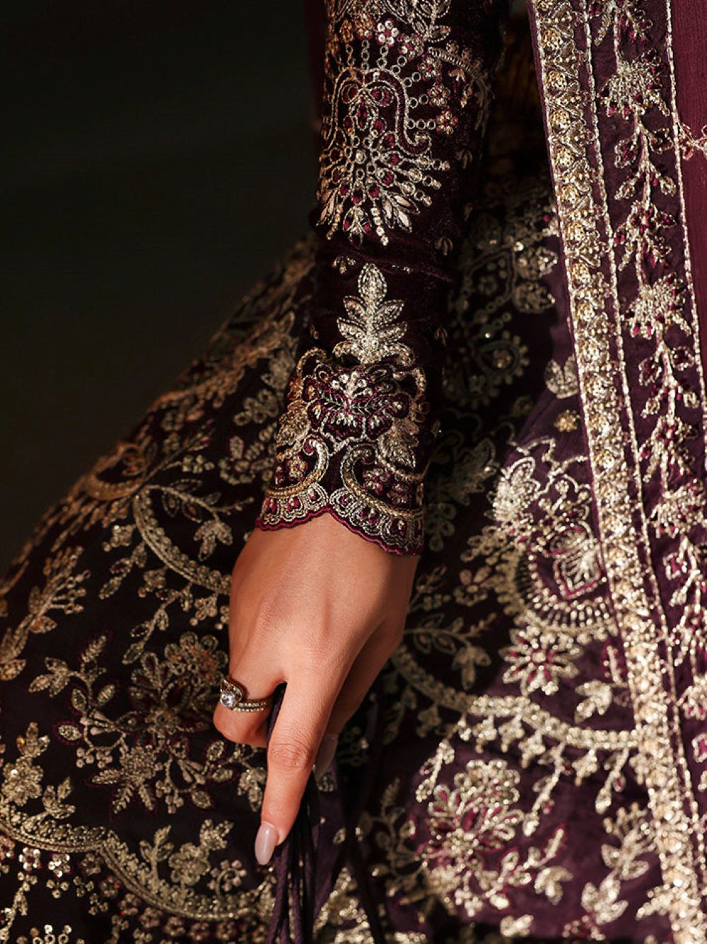 Gulaal | CALIRA SKU:V-10 | Luxury Pret | Ready to wear - Image 12