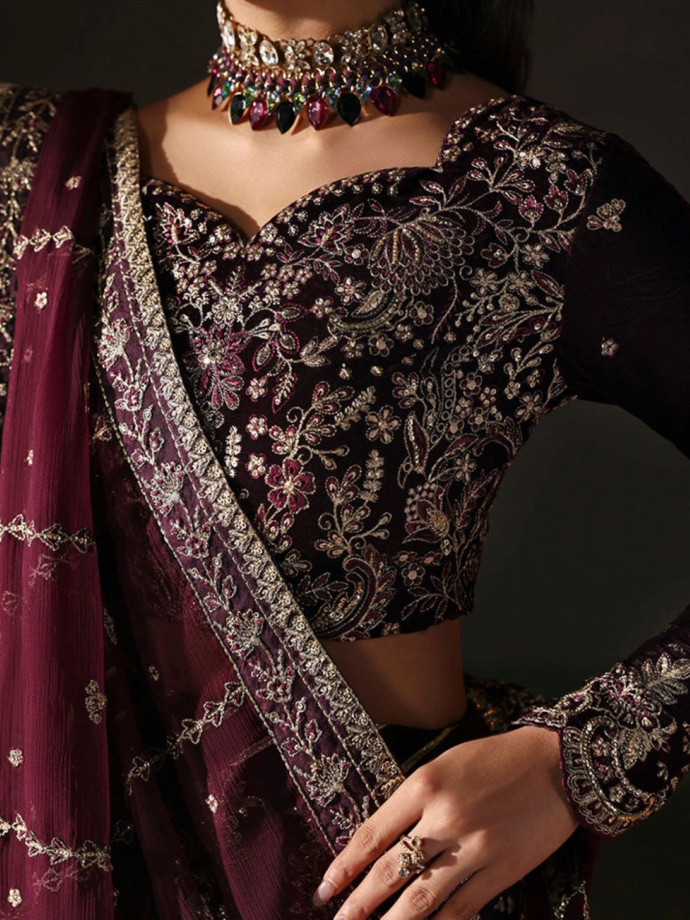Gulaal | CALIRA SKU:V-10 | Luxury Pret | Ready to wear - Image 13