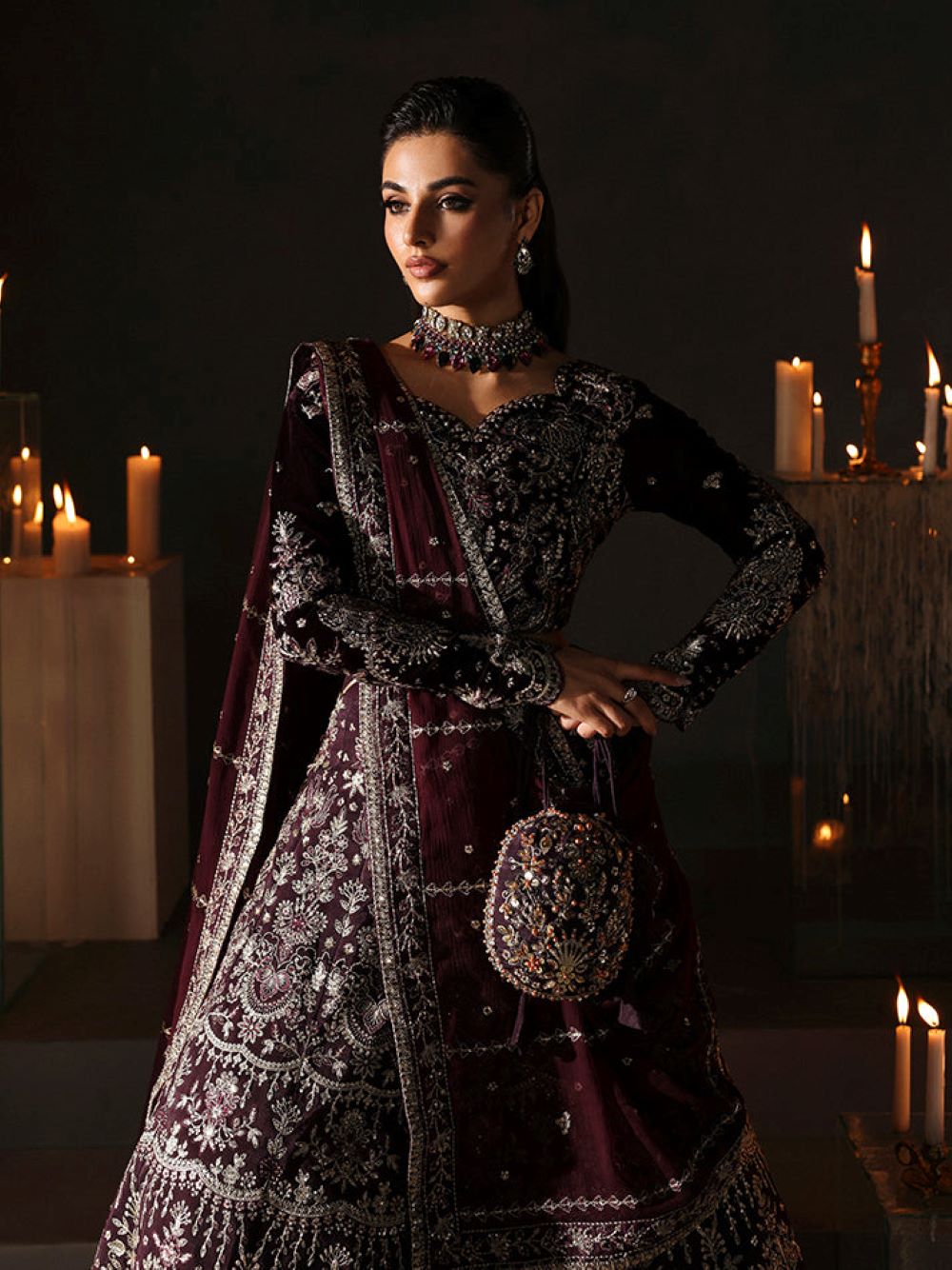Gulaal | CALIRA SKU:V-10 | Luxury Pret | Ready to wear - Image 2