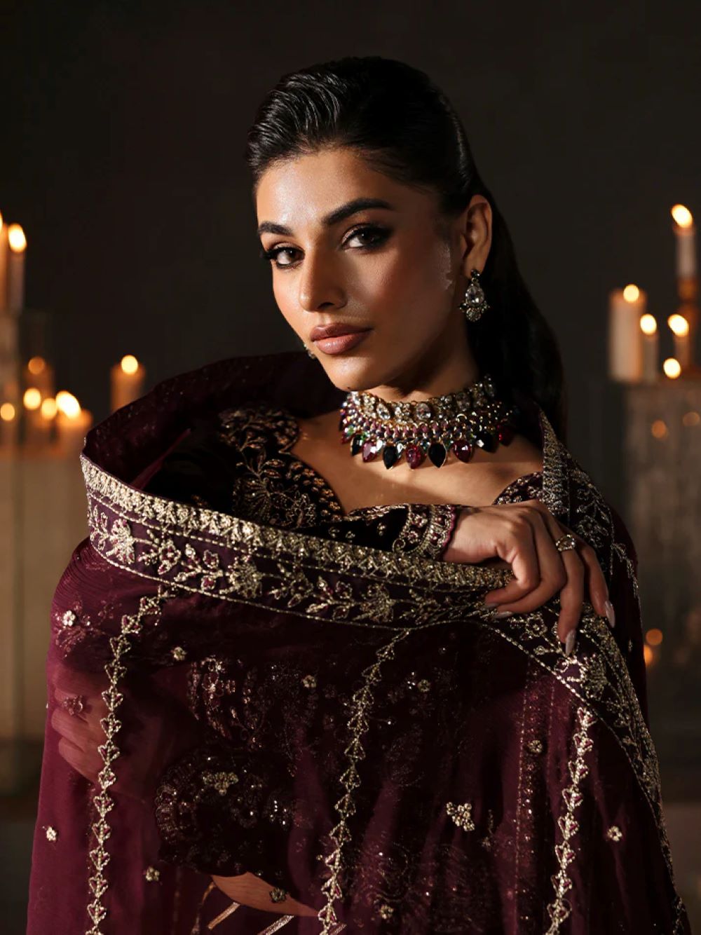 Gulaal | CALIRA SKU:V-10 | Luxury Pret | Ready to wear - Image 8