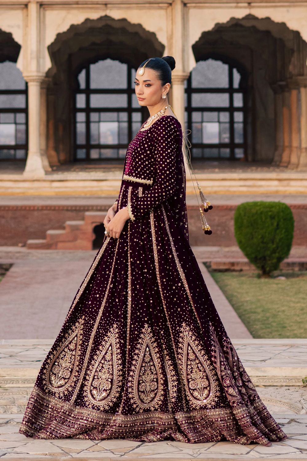 Batik | Aroos e Laal 3Pc - Bridal Dress | Ready to wear - Image 5