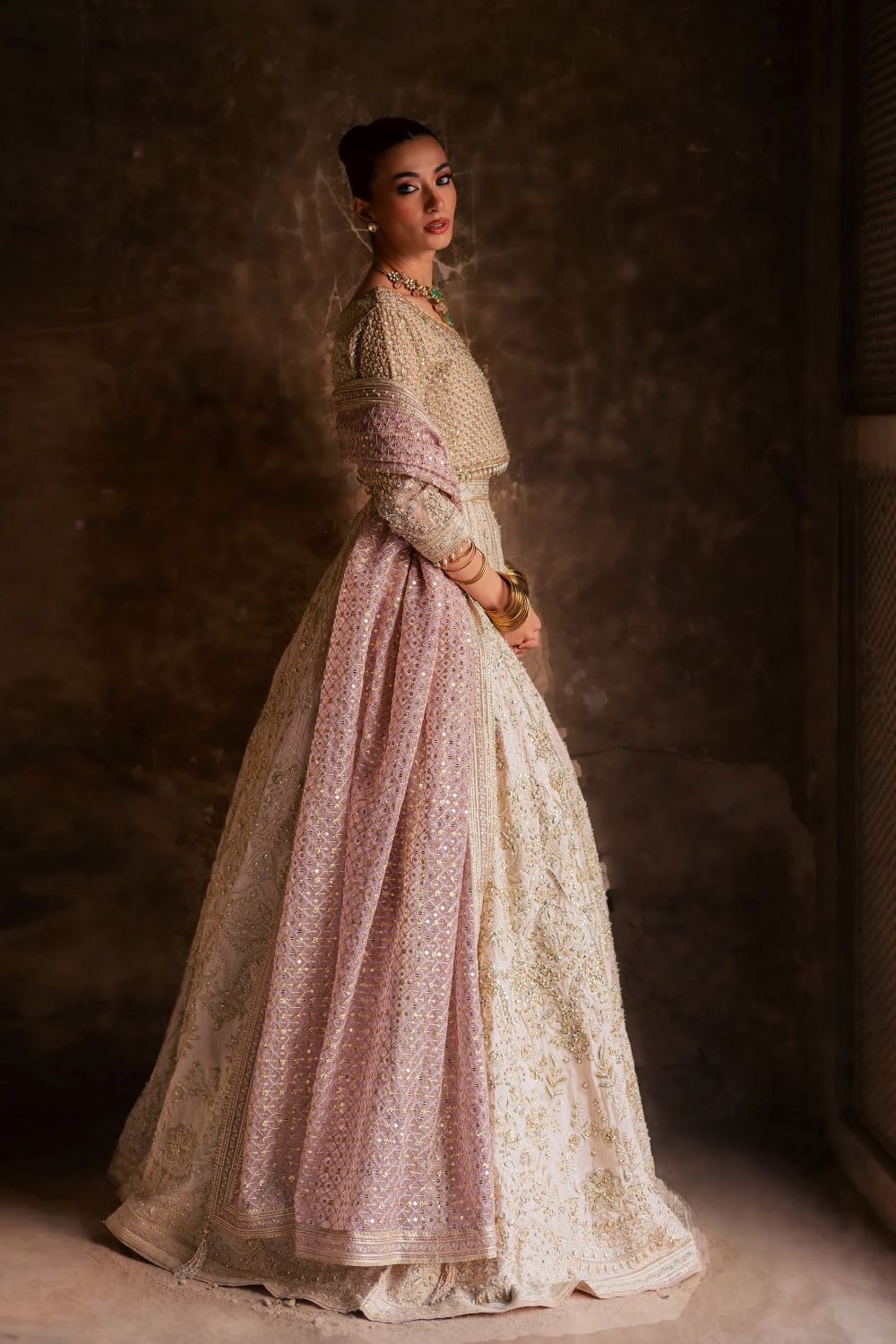 Batik | Miray 3Pc - Bridal Dres | Ready to wear - Image 4