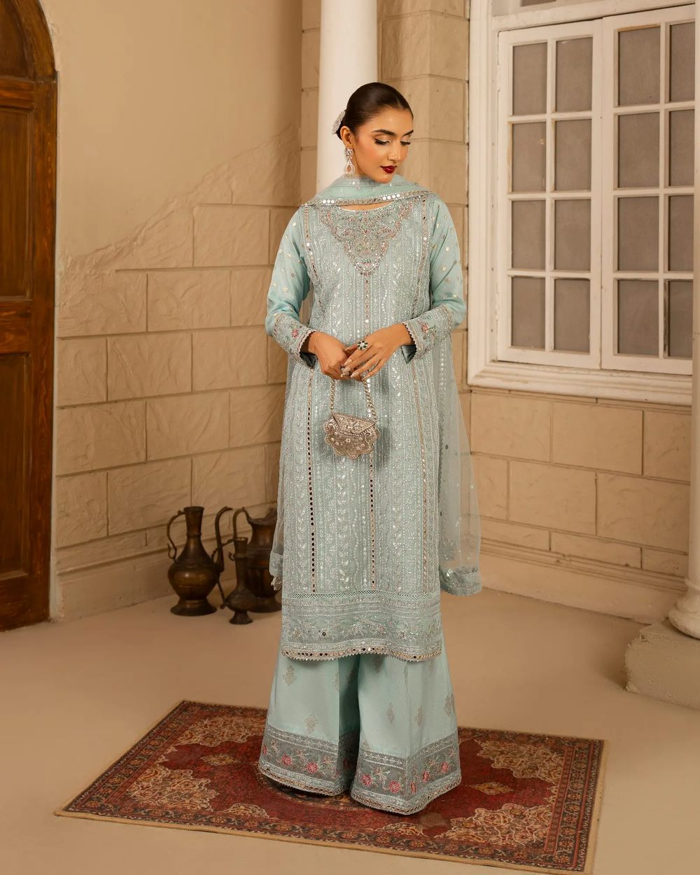 ShaPosh | Bori Net 3PC | 1159-ST-B.NET-FRZ | Ready to wear - Image 3