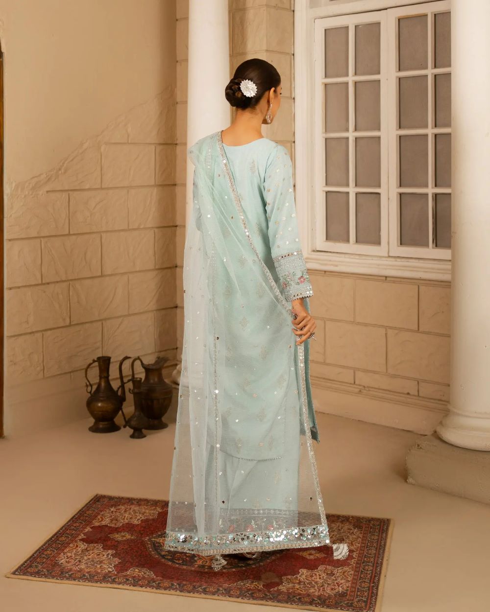 ShaPosh | Bori Net 3PC | 1159-ST-B.NET-FRZ | Ready to wear - Image 5