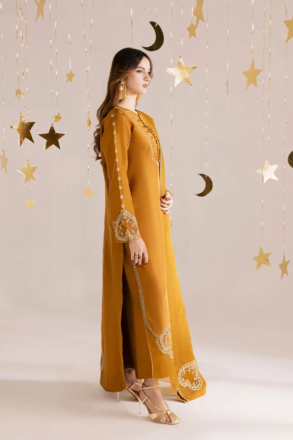 Vanya | Premium Silk 3pc Set - RE-32 | Ready to wear - Image 5