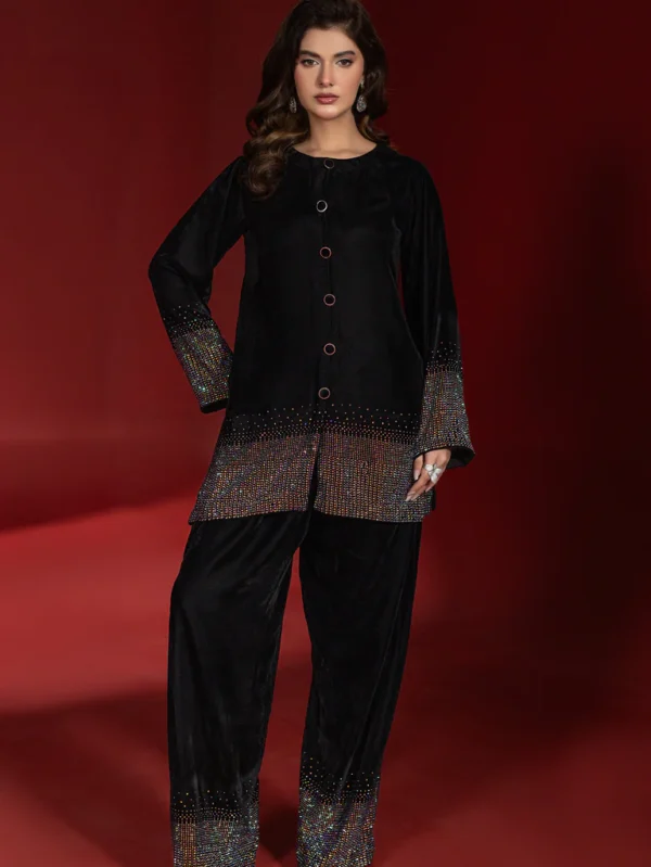 Luxury Velvet Pakistani designer dresses in uk