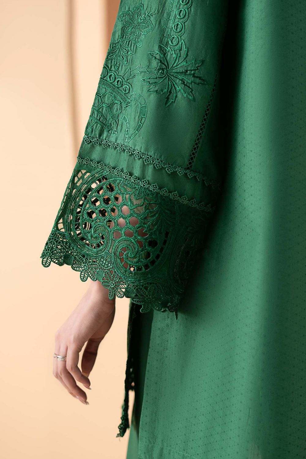 Maria.B |3 Piece Embroidered Dobby Lawn Suit | DW-EF26-02 | Ready to wear - Image 5