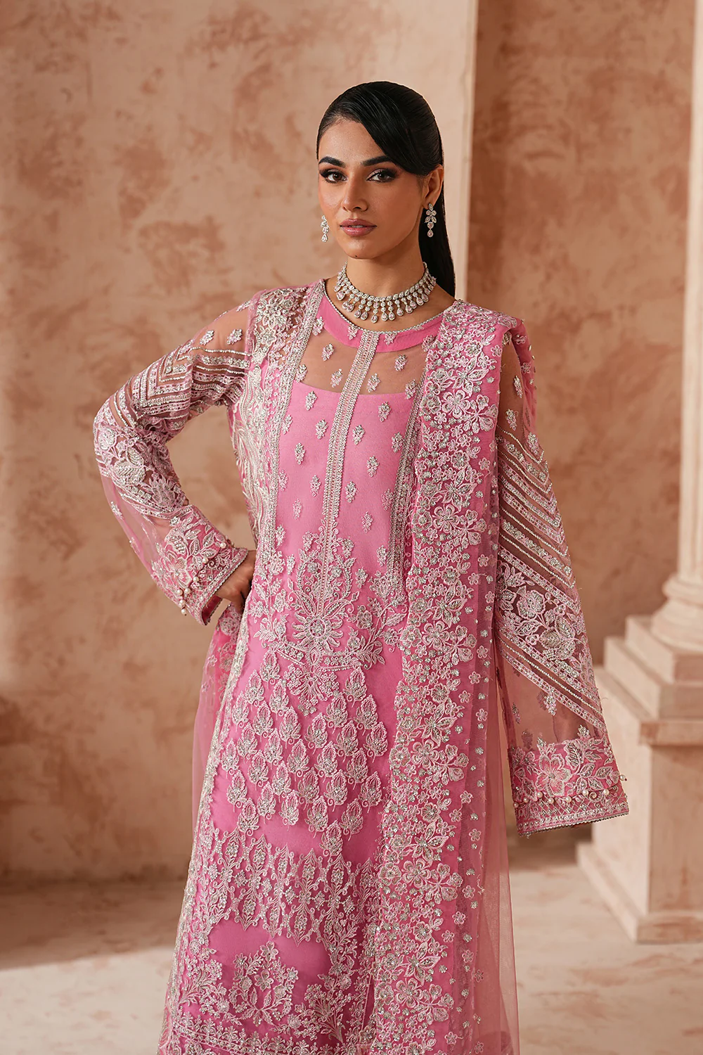 MNM | Pink 3-Piece - SHANAYA - MWS5960 | Ready to wear - Image 3