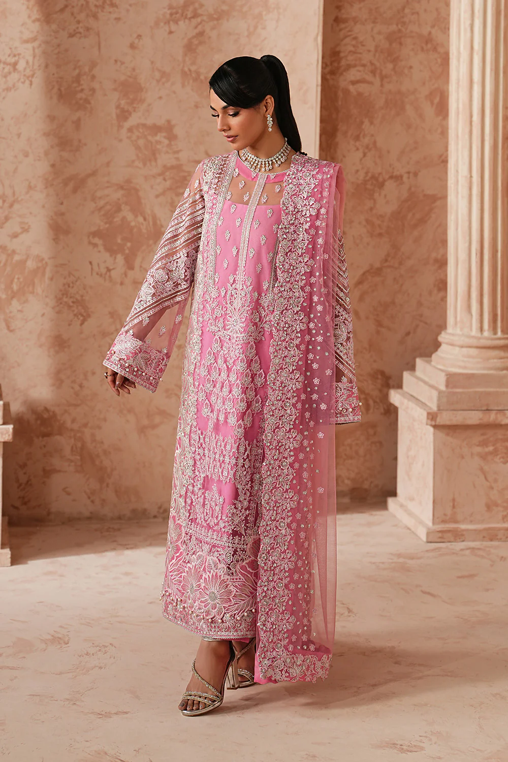 MNM | Pink 3-Piece - SHANAYA - MWS5960 | Ready to wear - Image 4
