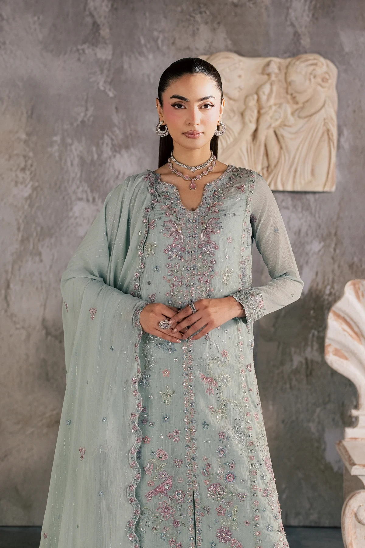 Batik | Ice Pice 3Pc - Festive Luxe Pret | Ready to wear - Image 2