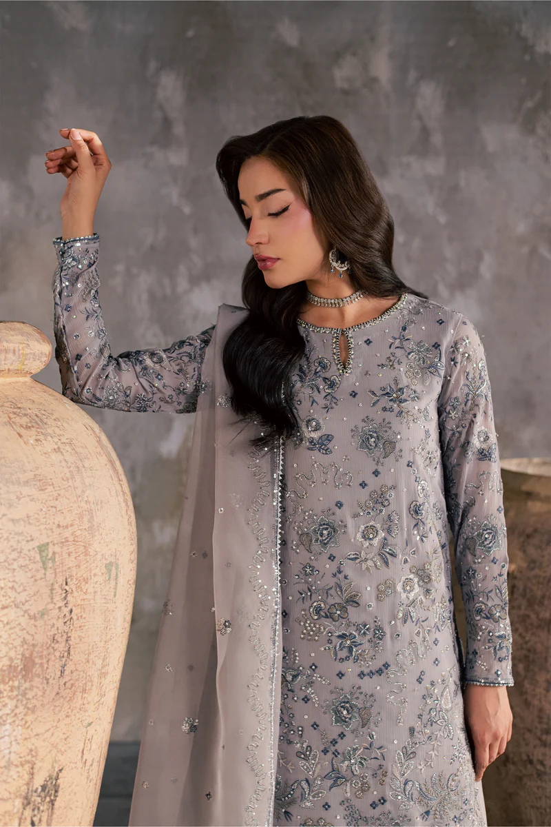 Batik | Mehria 3Pc - Festive Luxe Pret | Ready to wear - Image 5