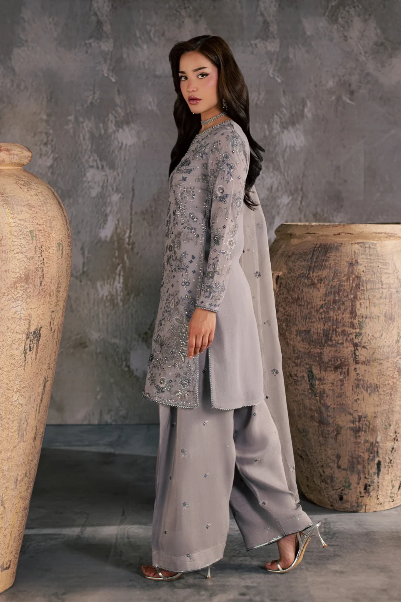 Batik | Mehria 3Pc - Festive Luxe Pret | Ready to wear - Image 8