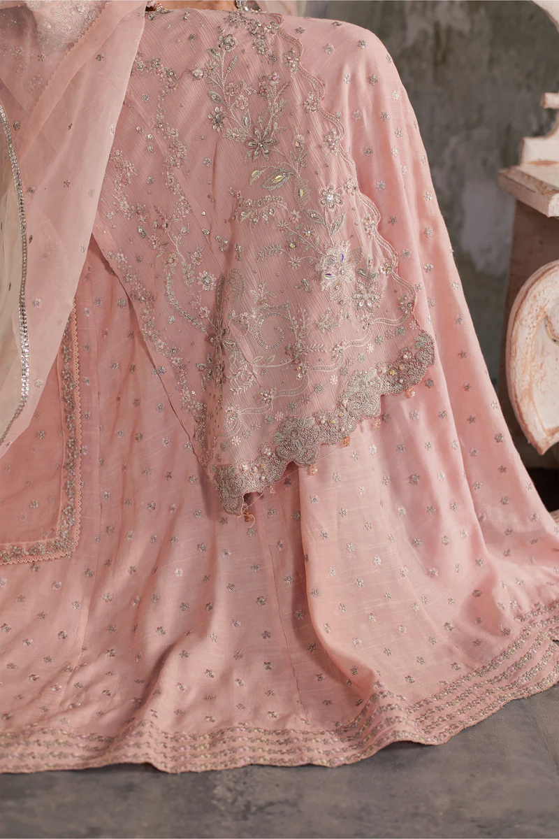Batik | Powder Mist 3Pc - Festive Luxe Pret | Ready to wear - Image 9
