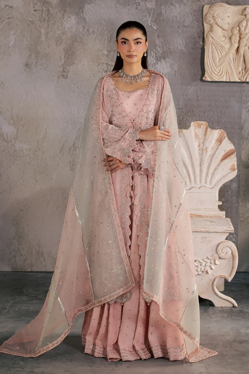Batik | Powder Mist 3Pc - Festive Luxe Pret | Ready to wear - Image 7