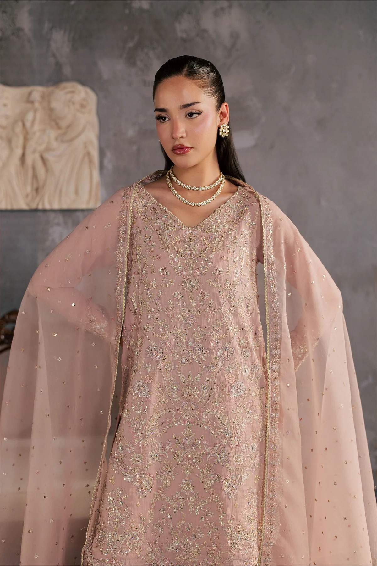 Batik | Ruva 3Pc - Festive Luxe Pret | Ready to wear - Image 2