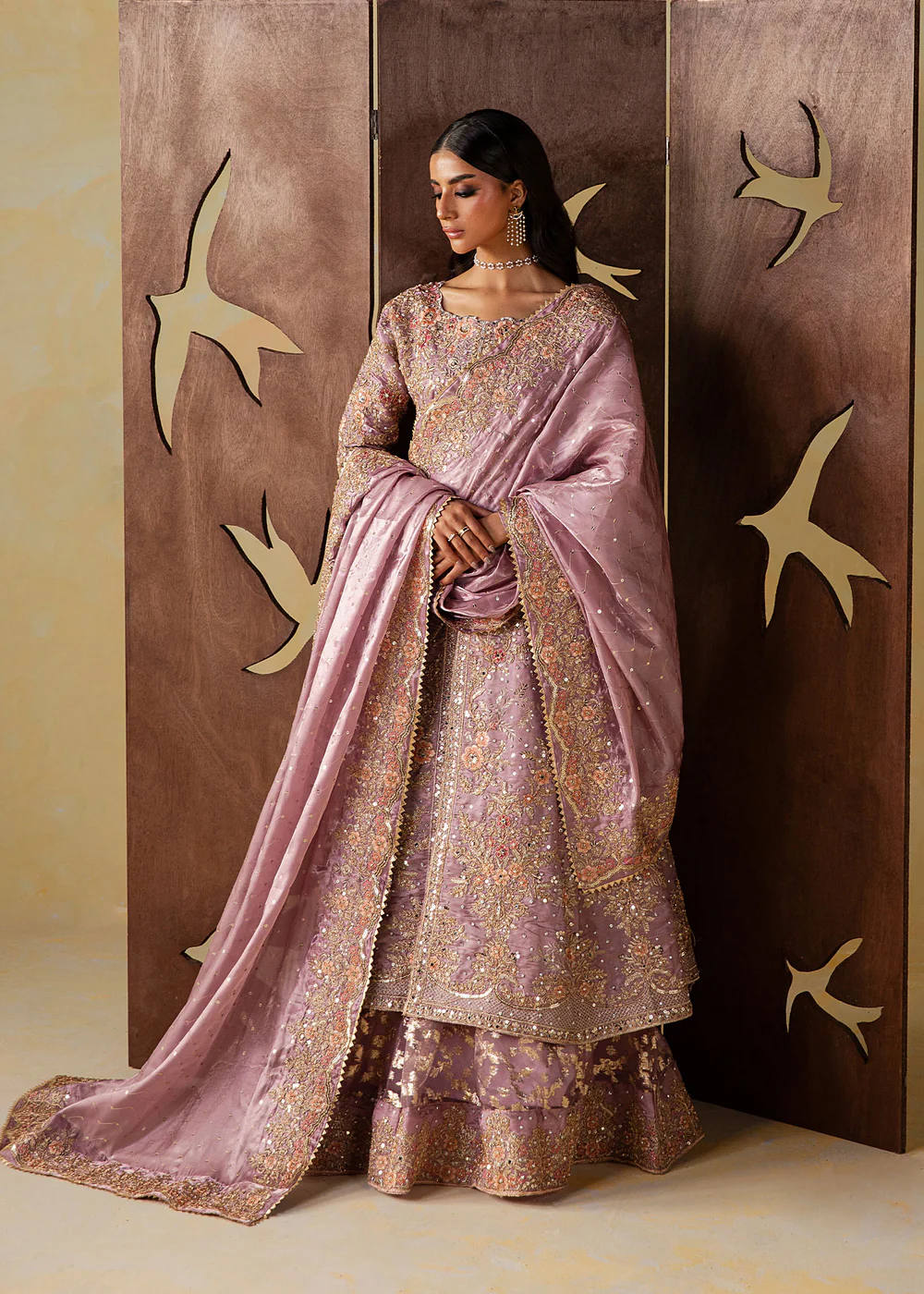 Haseens Official | Zahia- Flared lehenga| Festive/Party Wear - Image 3