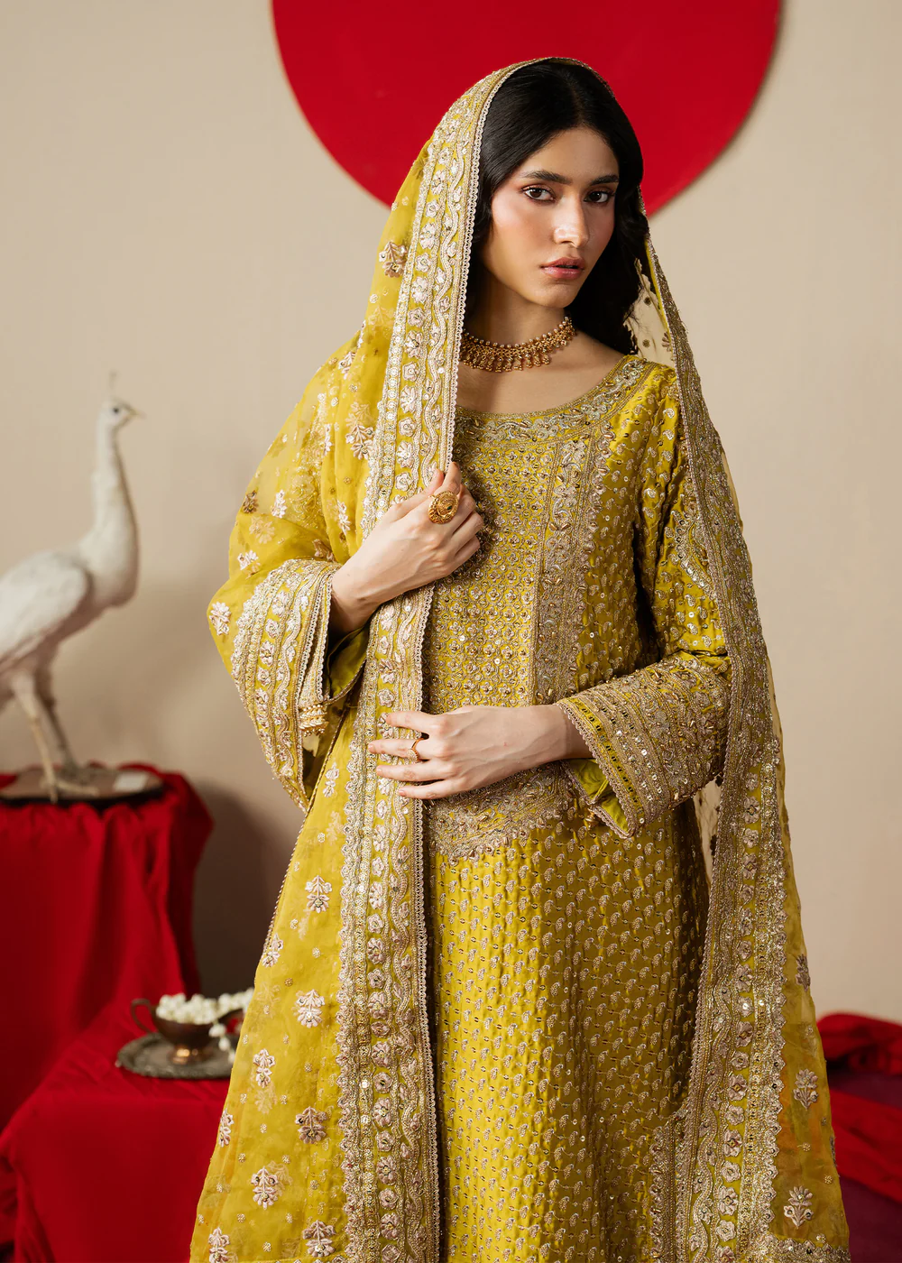 Haseens Official | Zarqam - Straight kurta| Festive/Party Wear - Image 5