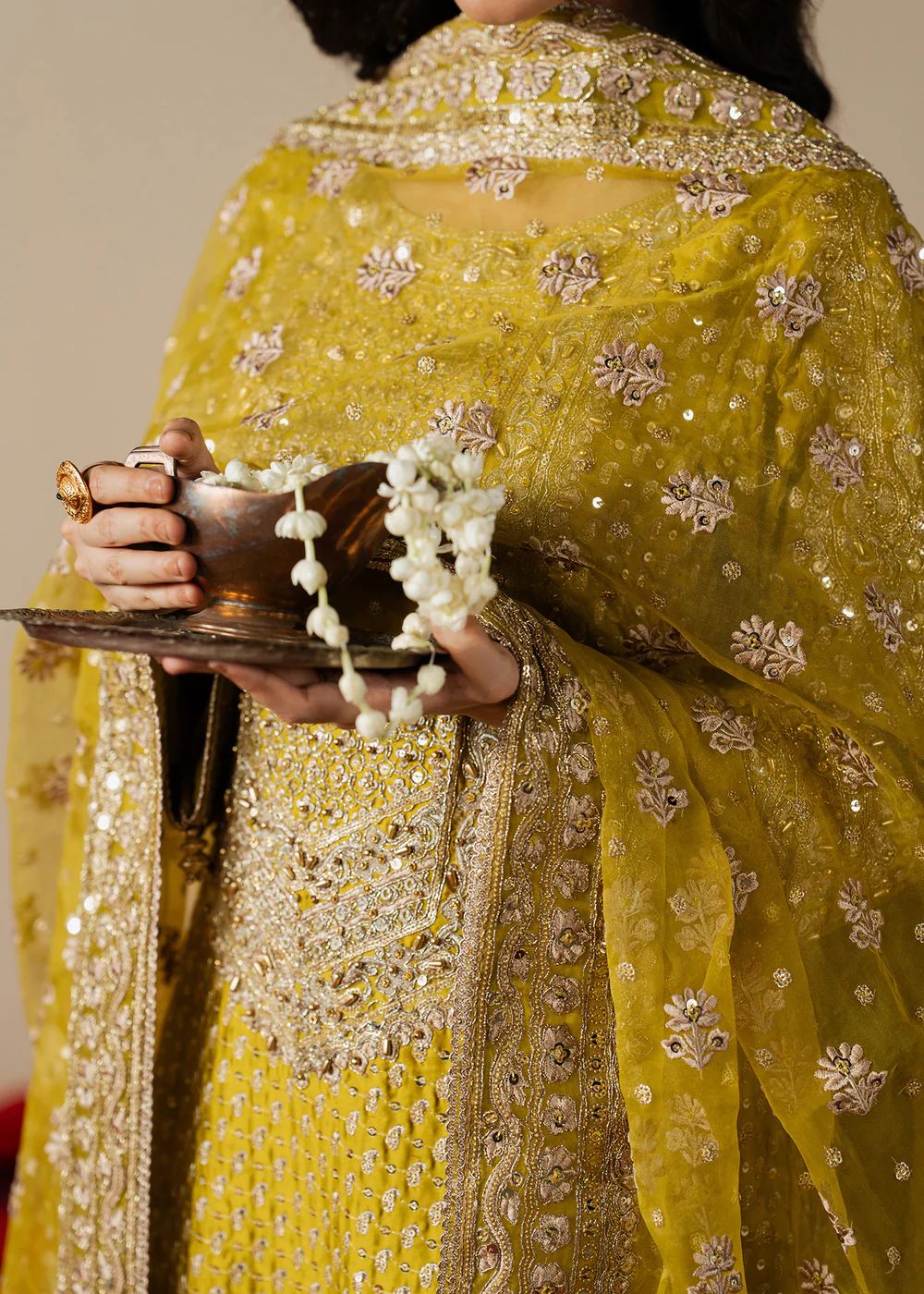 Haseens Official | Zarqam - Straight kurta| Festive/Party Wear - Image 6