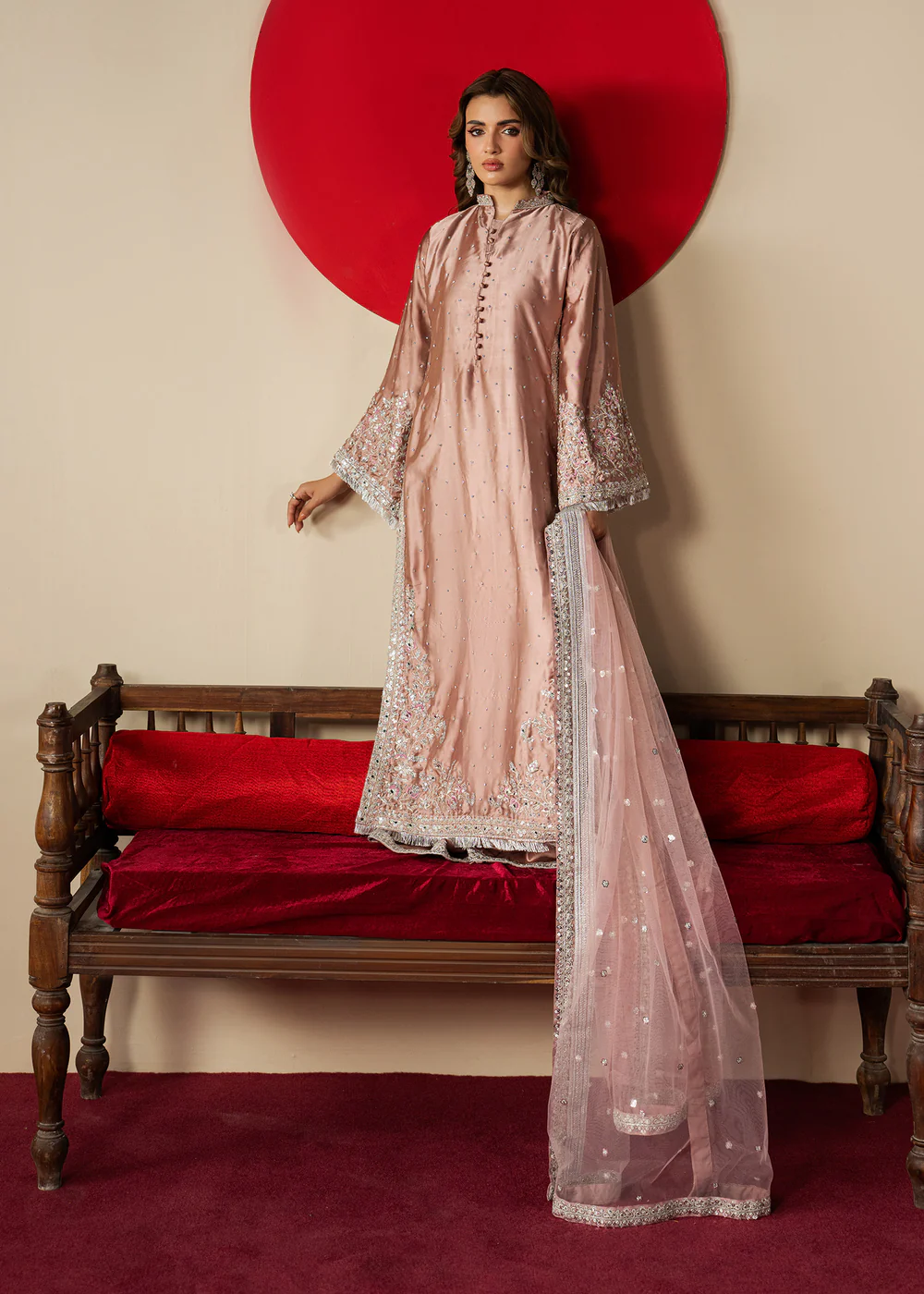 Haseens Official | Mehzar- Straight kurta| Festive/Party Wear - Image 2