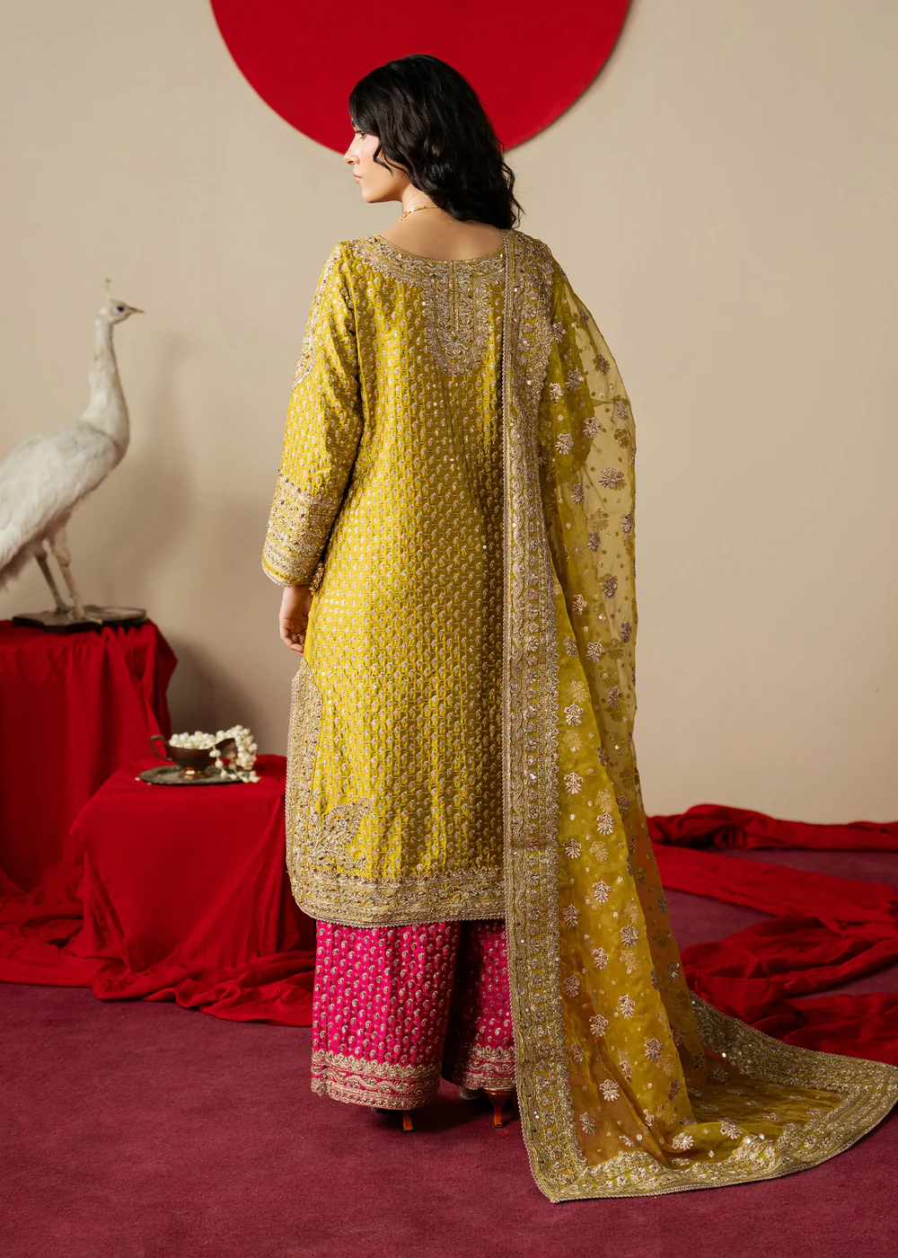 Haseens Official | Zarqam - Straight kurta| Festive/Party Wear - Image 7