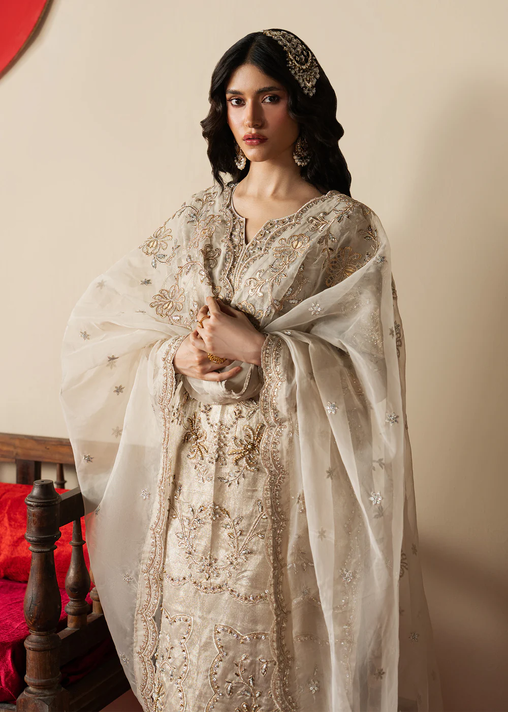 Haseens Official | Gulzaib- Straight kurta| Festive/Party Wear - Image 4