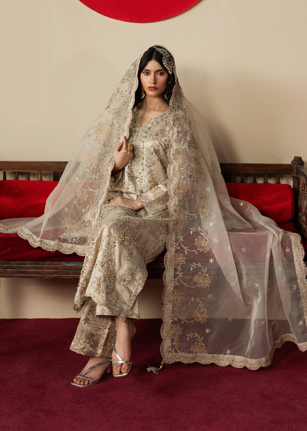 Haseens Official | Gulzaib- Straight kurta| Festive/Party Wear - Image 5